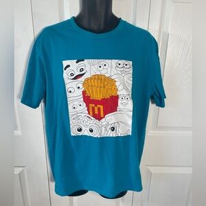 Authentic McDonald’s Collector’s Cup Edition Promotional Crew T-Shirt